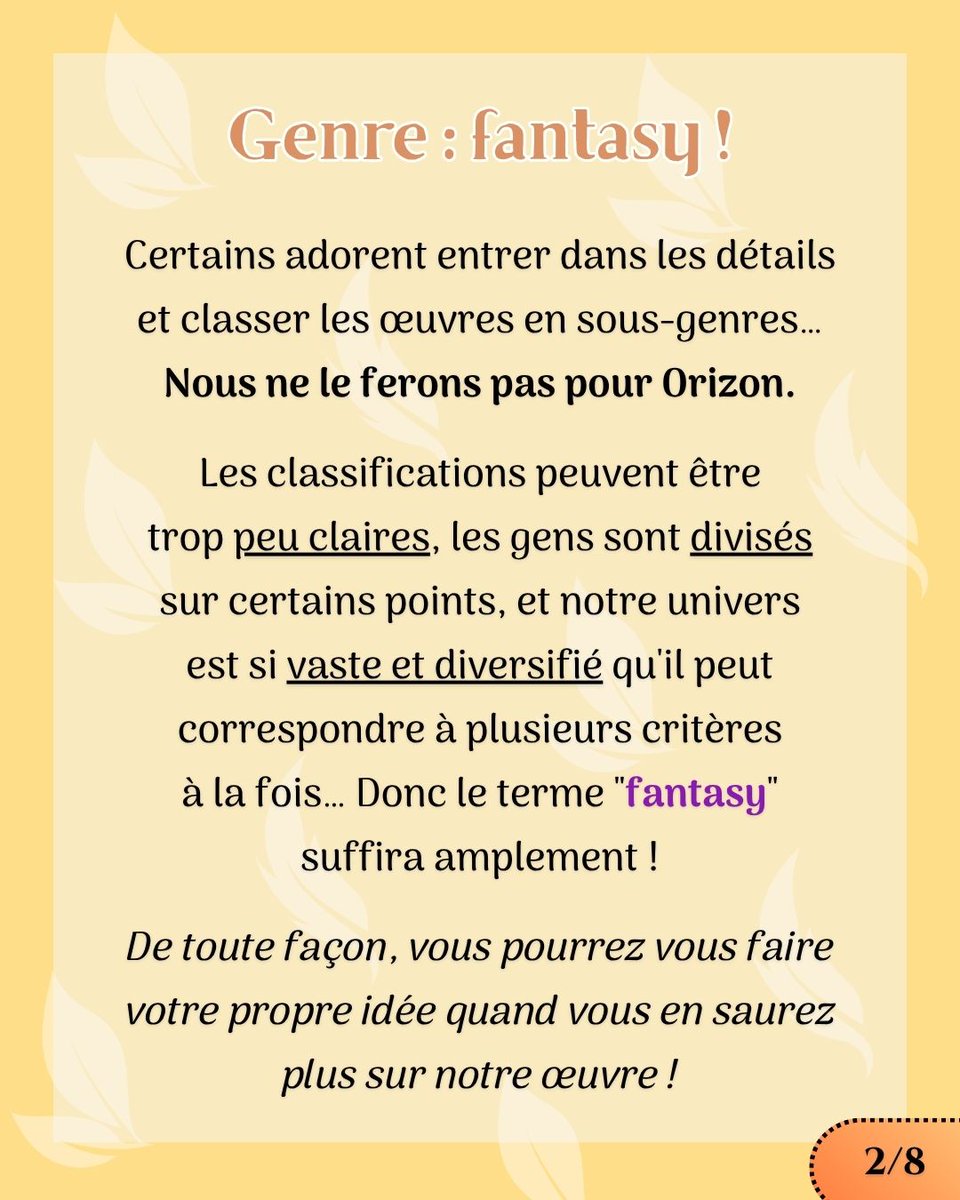 2PlumesDoxyter's tweet photo. On parle d'Orizon sans arrêt, mais au final, qu'est-ce que c'est ? Aujourd'hui, on vous présente notre univers adoré !

[Pages 1 à 4 sur 8] https://t.co/3oAC3W02VG