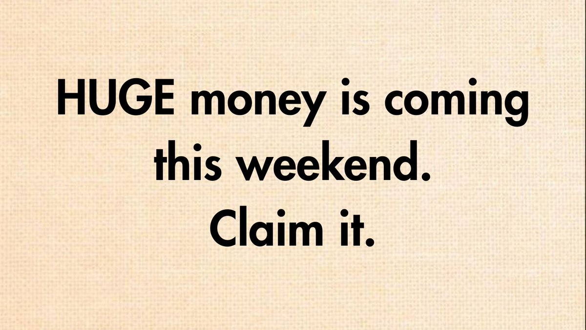spiritualwibe's tweet photo. Claim it &amp; share 🤑💯 https://t.co/UyFaPL1gUA