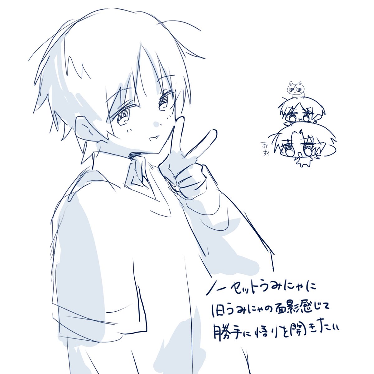 enbnnud_'s tweet photo. 4枚目女体化

最近マジで絵をあげてなさすぎるのでマシな落書きを4枚放出 https://t.co/7FvIkkE0uv