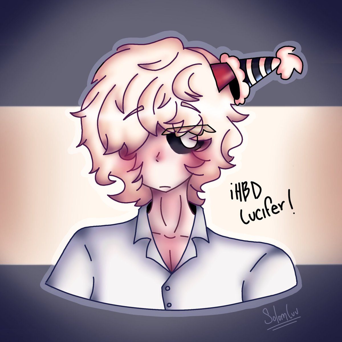 solomluu's tweet photo. Happy birthday to Lucifer
I love him too much 

#whb #whatinhellisbad #地獄のどこが悪い #lucifer https://t.co/TZvzQDKO9C