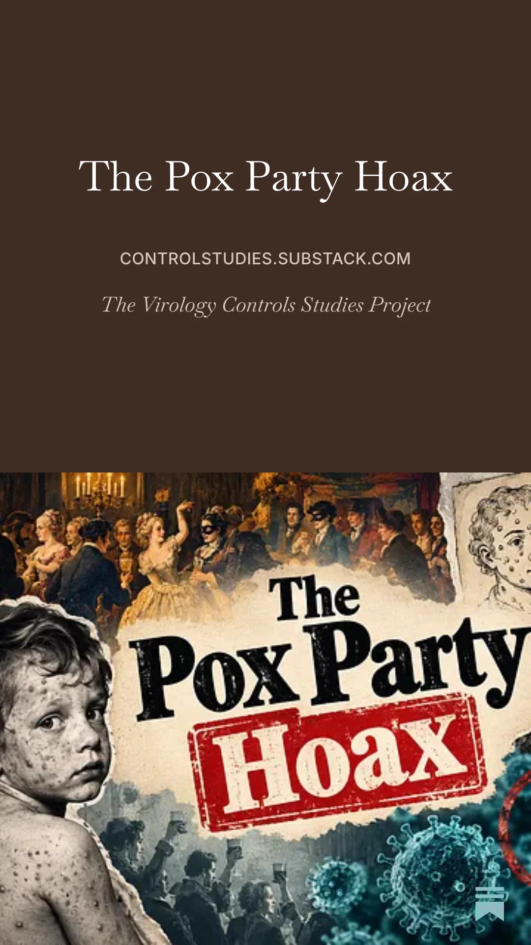 Jamie Andrews on X: "The Pox Party Hoax Mothers will tell you that it ...