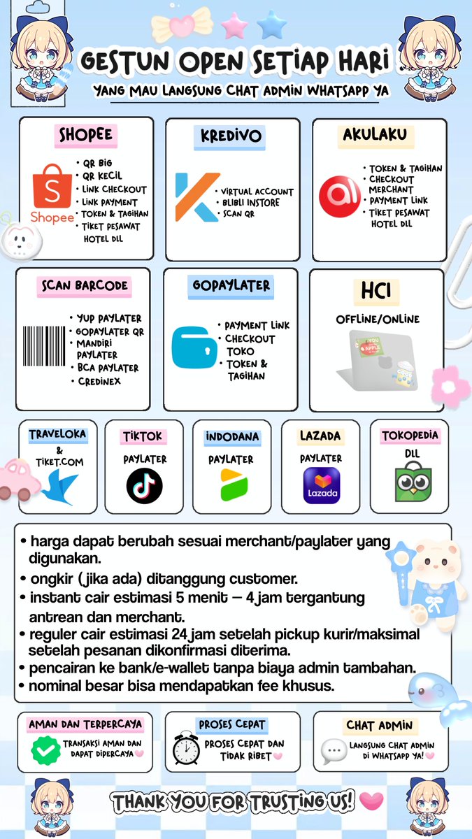 ahyeuns's tweet photo. gesek tunai yang pasti  ke elin aja sini 😍
100% trusted amanah proses satset gapake ribet ⚡🤭 fee murcee transparan no skem skem ‼️

avail YUP Paylater, Gopaylater, Spaylater, Kredivo, Indodana, Tokpedcard, Kartu Kredit CC Jenius Honest BCA MANDIRI BNI dll #zonauang 😎 https://t.co/pAeDk3DPYA