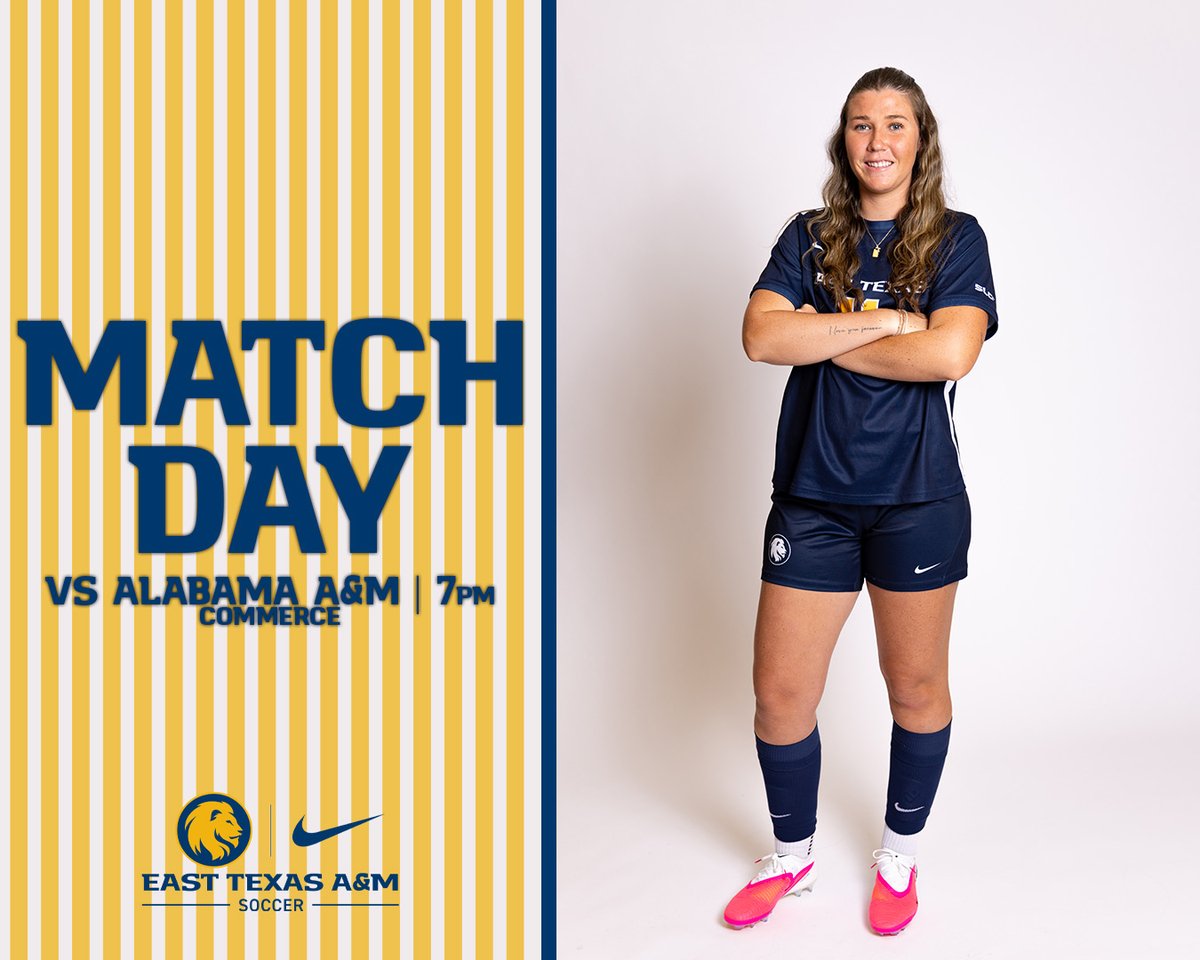 Lion_WSOC's tweet photo. ⚽️ MATCH DAY! 
Bulldogs are in town, we hope to see you at the Lion Soccer Field! #HailET 

📊: https://t.co/zPPiGkfk7v
💻: https://t.co/OqLisQ8xL7
🎟️: https://t.co/p9BGz0Jqg9 https://t.co/WZwBV9rGUf