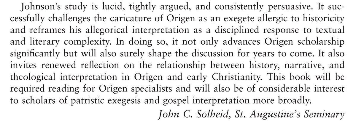 SamuelBJohnson's tweet photo. Grateful for this thoughtful and generous review in the Journal of Early Christian Studies: https://t.co/kWviP2OxYZ https://t.co/9nb4lOIJeF