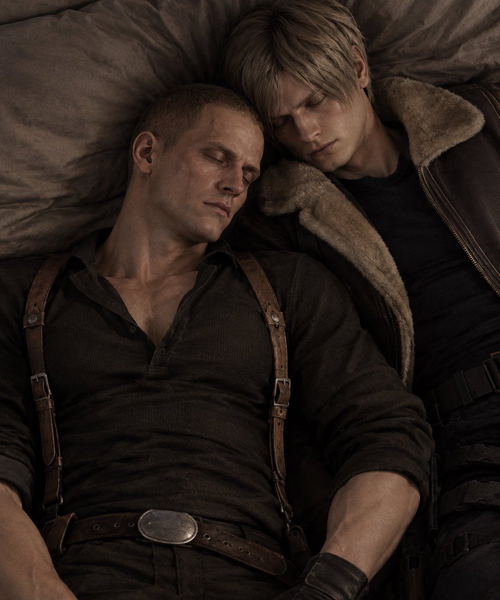 Lady635674's tweet photo. Leon and Jake 
Noctis and Nyx
Knuckles and Shadow 
Hugo and Tonin 
#ResidentEvilㅤ 
#finalfantasy15
#Sonic
#Aplaguetale https://t.co/2InNddpZjo