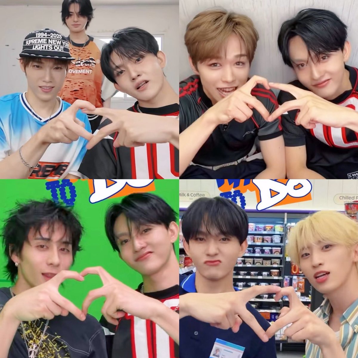 taji_world_'s tweet photo. きむろむのハート見たらたじくんのハートシリーズどれも少し歪でかわいい。だいたい指真っ直ぐなりがち https://t.co/qZDplkMXmZ