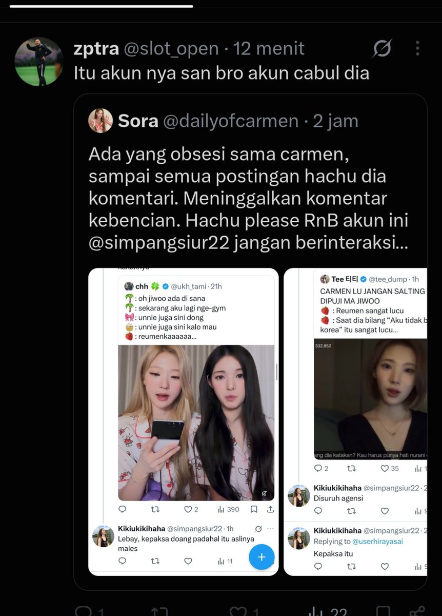 simpangsiur22's tweet photo. Boty satu ini takut banget ya ampe blok, mana nuduh gua lesbian lagi aj, gua bakal follow semua akun yang kalian ga suka biar lu kebakaran https://t.co/t4tRO85Cjl