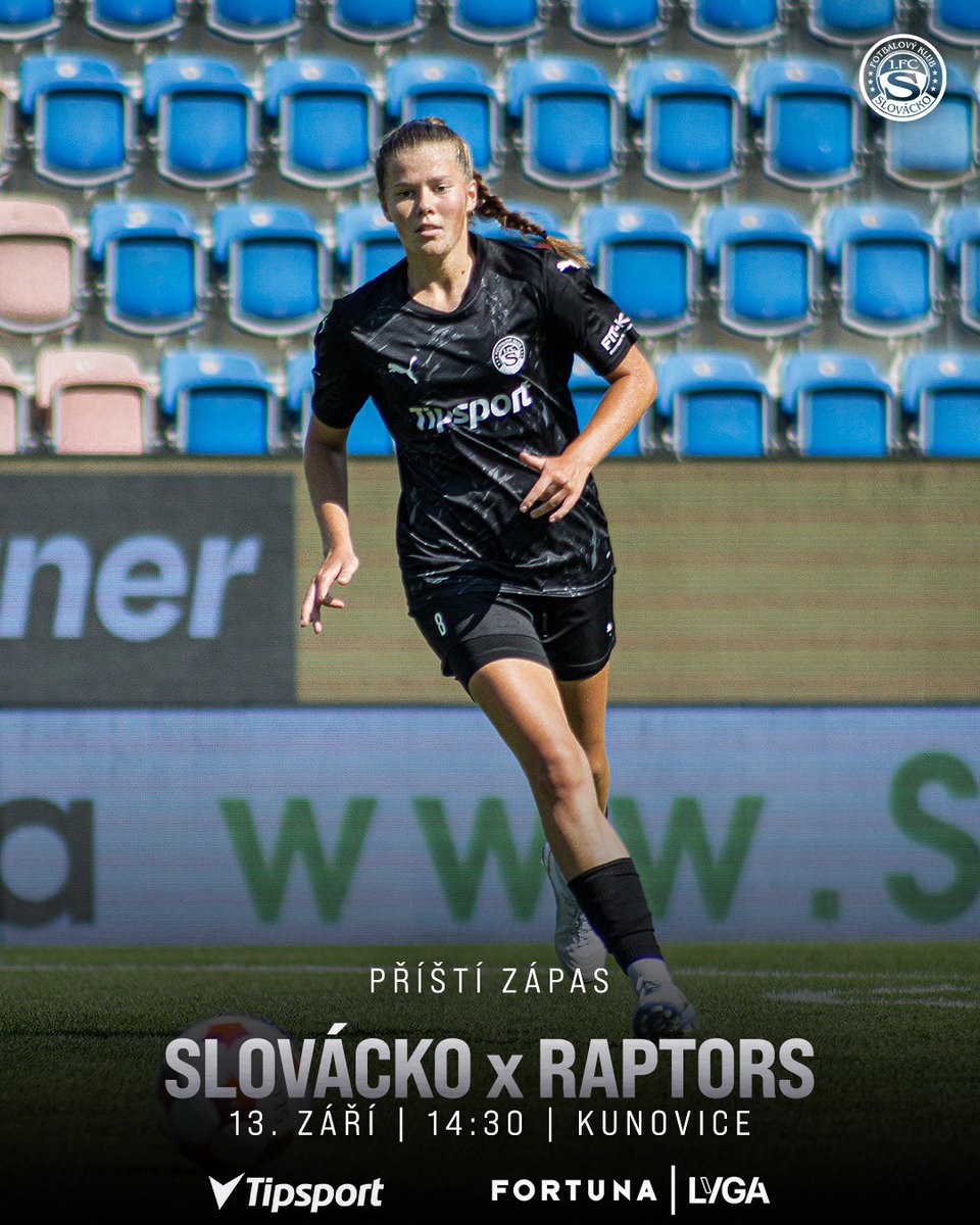1FCSzeny's tweet photo. ⚽ V neděli hrajeme doma! Další ligový duel odehrajeme 13. září od 14:30 v Kunovicích proti celku Prague Raptors. Budeme rádi, když si uděláte čas a dorazíte nás na stadion podpořit! 🙌

#spolu #zaslovacko https://t.co/vBtLpn2SmR