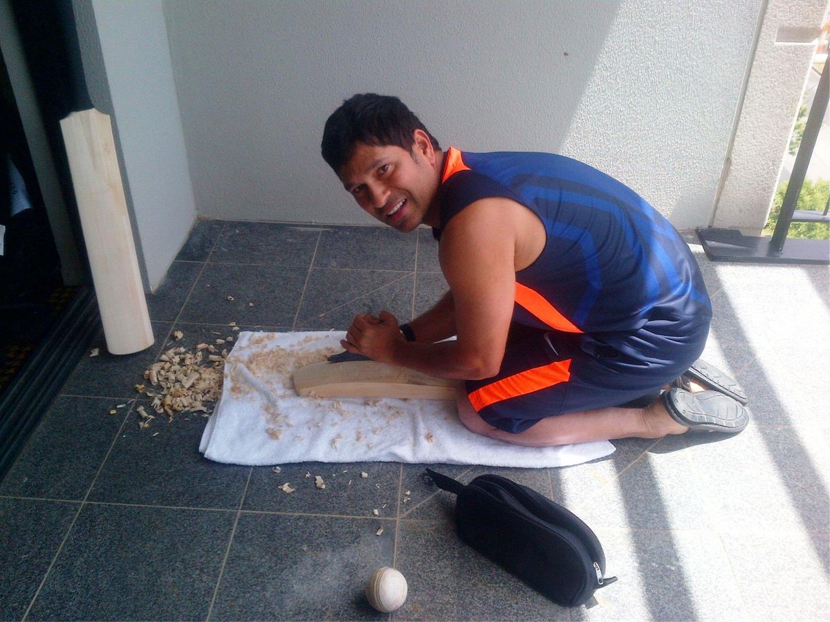 sachin_rt's tweet photo. A bat was never just a piece of equipment for me.

I knew how I wanted it to feel in my hands, down to the smallest detail. So I’d often bring out my carpentry kit and work on it myself, shaping and adjusting it until it felt right.

I suppose that’s why I remember those little moments so fondly. They were never really about the bat. They were about making it my own.