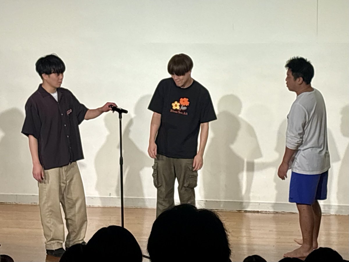 schoolcafe_'s tweet photo. ドゥリ乙　に行きました
いろんなネタの違うver.が見れておもしろかった　漫才の打ち合わせ？までも
今後も楽しみ🎶
ねーしゃくれないで‼️😫 https://t.co/7qp01FiMUm