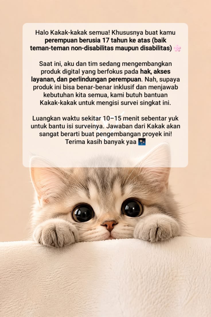 Virgoriangurl's tweet photo. @Randomsapiens27 Izin reply kakak. 

Buat kakak2 boleh minta tolong isi kuesioner aku ga yaa? Lagi butuh banyak responden. Jika berkenan, boleh isi disini yaa kakak-kakak cantik 
https://t.co/JB1eZZvLsb https://t.co/1BcGlq41Xu