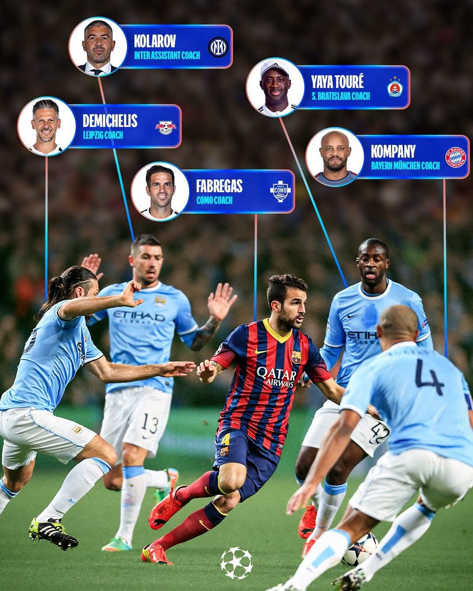 EPLworld's tweet photo. 📸

حساب التشامبيونزليغ على إكس: "5 مدربين في دوري أبطال أوروبا في صورة واحدة." https://t.co/MsZ4oLLYYN