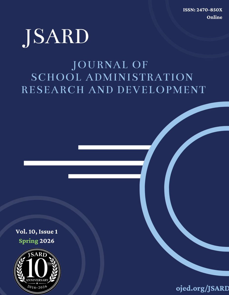 JSARD_'s tweet photo. ⁉️ Have you read the Spring 2026 issue of JSARD?

No paywalls.
No subscriptions.

Open access to the latest educational research 👇

https://t.co/rEgSAC8Z2Q https://t.co/H9mBIWgPlw