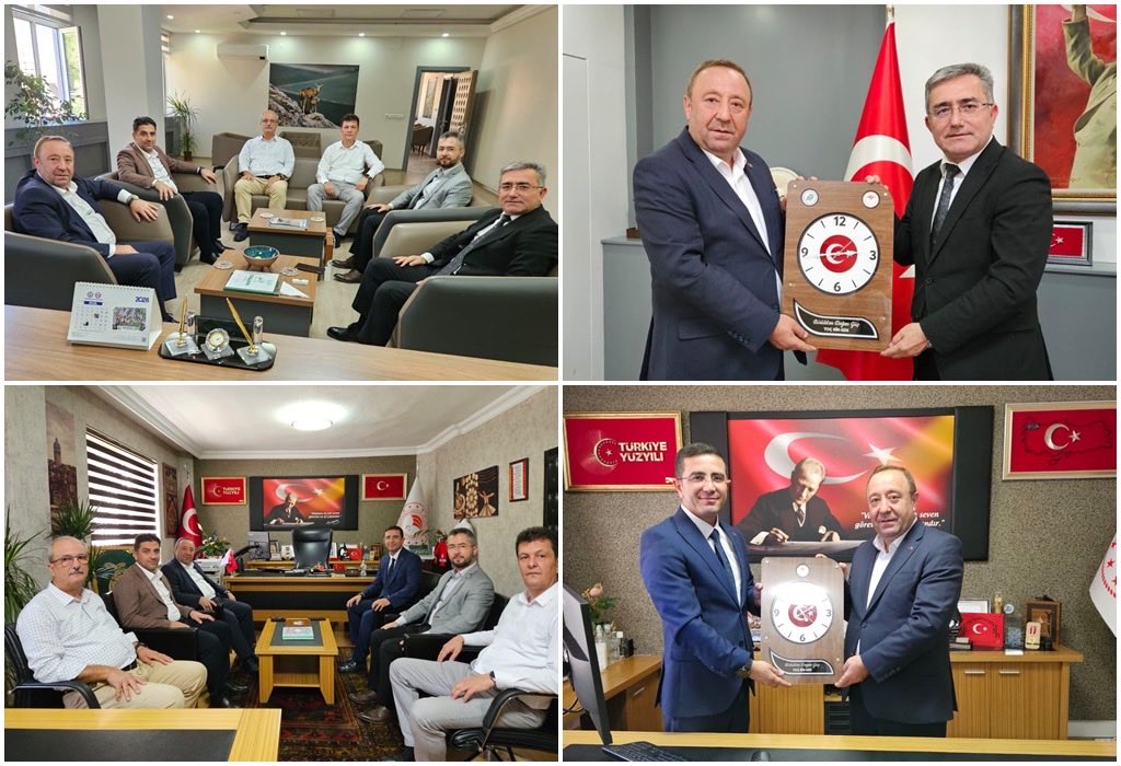 huseyinozturk_1's tweet photo. 💢 Konya İl Tarım ve Orman Müdürü Sayın Duran Seçen ve Doğa Koruma ve Milli Parklar Bölge Müdürü Sayın Orhan Çatalçam'ı ziyaret ettik.

💢 Konya Gıda Kontrol Laboratuvar Müdürü olarak atanan Sayın Murat Kuzkale'ye 'hayırlı olsun' ziyaretinde bulunduk. https://t.co/whnsxzAS7V