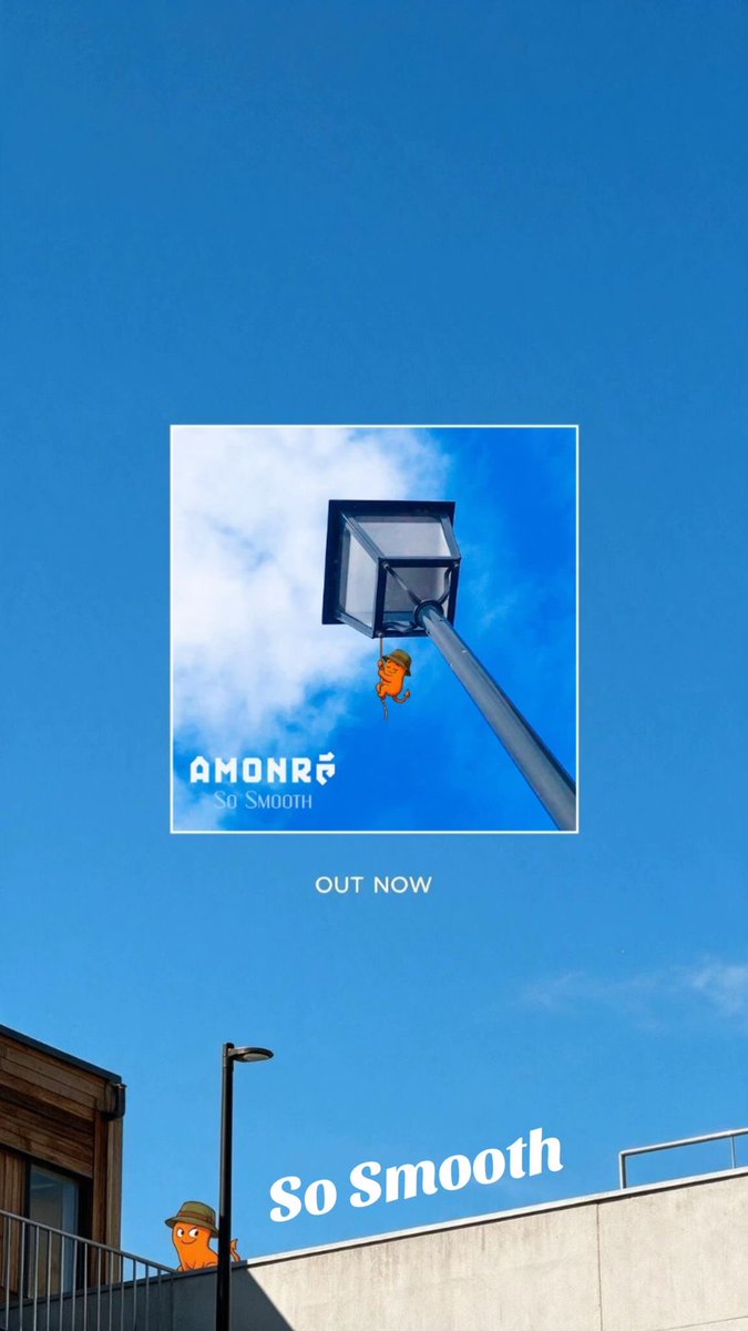 amonreee_music's tweet photo. « So Smooth » is out now 🕺!!

Available on all streaming platforms.

Thx @label_embellie for producing this single ! https://t.co/7vqewq9Sfi