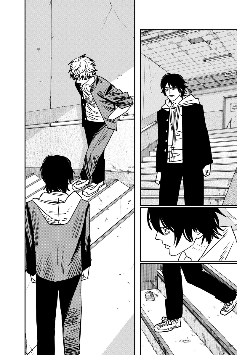 plutoxcsm's tweet photo. never forget when denji showcased a world bending speed feat with ease at the mere prospect of sex with women, deadass one of the funniest parts in the whole manga 😭 https://t.co/xdzEYxg1QC