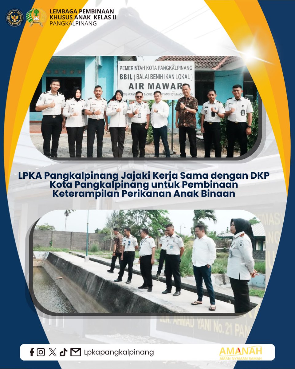 lpkapkpinang's tweet photo. @ditjenpas
@pemasyarakatanbabel 

#kemenimipas
#guardandguide
#ditjenpas
#pemasyarakatanbabel
#kanwilditjenpasbabel
#LPKAPangkalpinang
#setahunberdampak https://t.co/J8V7wSE3fw