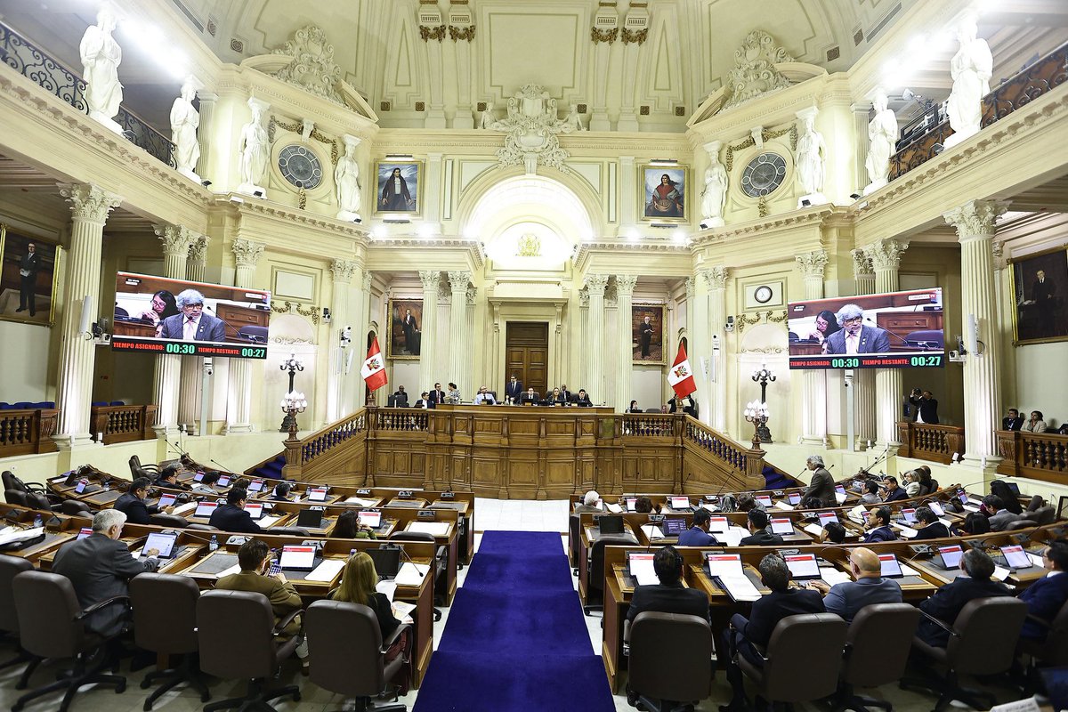 BancadaOBRASPe's tweet photo. 🏛️ 𝗧𝗥𝗔𝗕𝗔𝗝𝗔𝗡𝗗𝗢 𝗗𝗘𝗦𝗗𝗘 𝗘𝗟 𝗣𝗟𝗘𝗡𝗢 𝗗𝗘𝗟 𝗦𝗘𝗡𝗔𝗗𝗢

Los senadores de la Bancada Obras participaron en el Pleno del Senado, donde se abordaron temas prioritarios para el país y se aprobó la conformación de Comisiones Especiales Multipartidarias sobre: https://t.co/aYZs2GM3pz