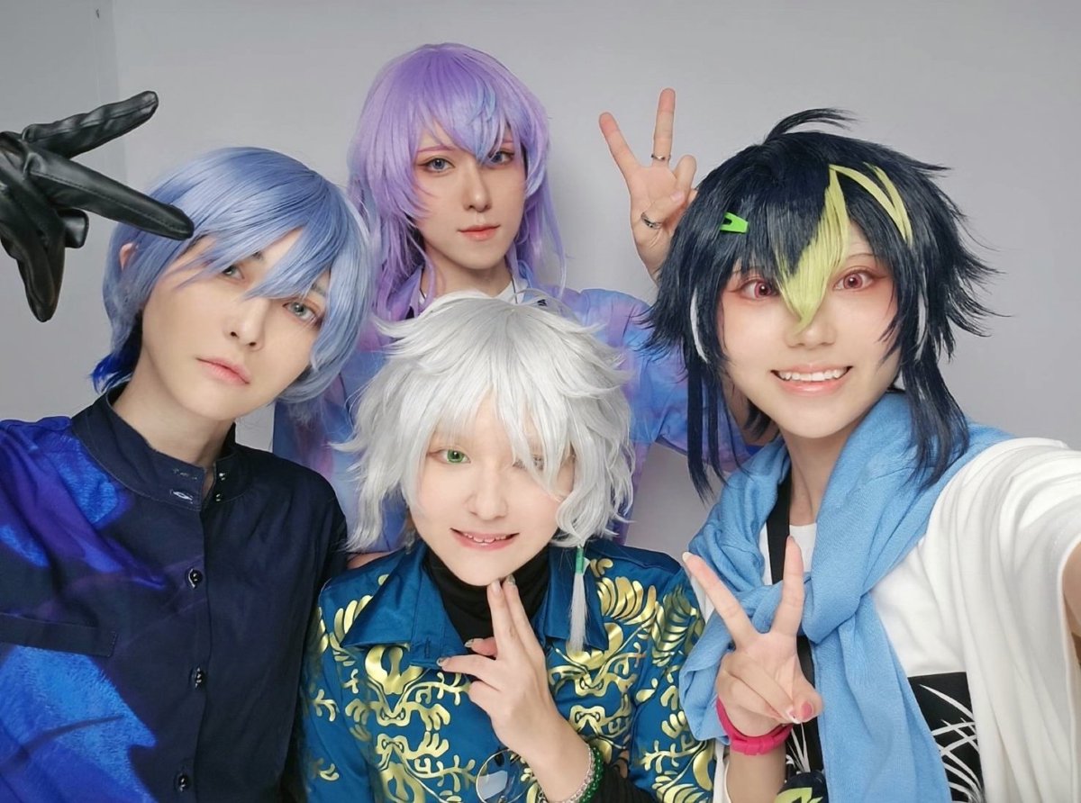 hari1000desuyo's tweet photo. ⚠cosplay / ｺｽﾌﾟﾚ
⚠反転

めちゃ遅ですが、ｱｺｽﾀ松戸いました！
1年ぶりの海の家ﾃﾞｨﾃｨｶで💡やってました✌️
雨降ってたけど楽しかった🥳✨
交流してくれた方々ありがとうございました！

🐙🌟：@kino_kun_cha
👻 🔪：@cos_cheeese
🥷🔫：@SikaKuri

#アコスタ松戸 https://t.co/JzOha0ocNy