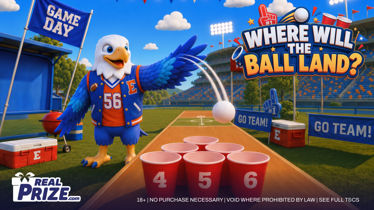 RealPrizecom's tweet photo. Eddie says he's got this...
Do you agree? 👀
Which cup is the ball landing in? 🏈
𝐂𝐨𝐦𝐦𝐞𝐧𝐭 𝐭𝐨 𝐰𝐢𝐧 𝟐𝟓 𝐅𝐑𝐄𝐄 𝐒𝐏𝐈𝐍𝐒! https://t.co/sio7dtwHr2