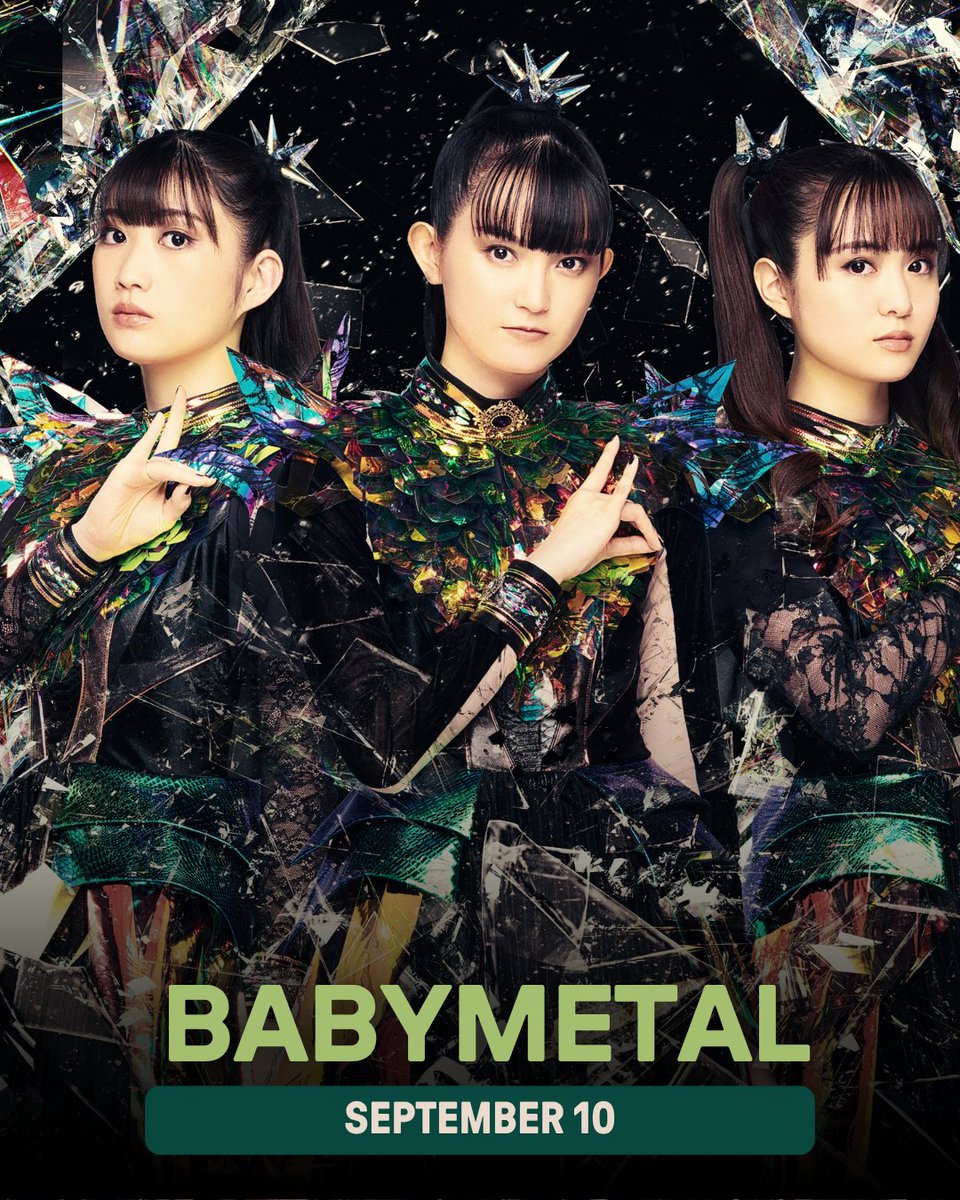 XfinityCenter's tweet photo. #TONIGHT 🍃 BABYMETAL WORLD TOUR 2026 with Halestorm &amp; Violent Vira

🎫 Still need tix or upgrades? We got you.
❓ QUESTIONS? Head to our website
🔗 https://t.co/Rpk2Vkn4Cs https://t.co/X88Rojlhu3