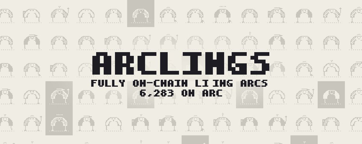 Emma_Telly_'s tweet photo. Giving away 5 GTD WL spots for @ArclingsNFT 

6,283 fully on-chain 1-bit pixel collectibles, built on Arc Network.

SUPPLY: 6,283
PRICE: TBA
DATE: 16:09

To win:
✅ Follow: @ArclingsNFT @Emma_Telly_ 
✅ RT, tag a fren and drop EVM 

GL

⏰12HRS https://t.co/a1s4giMZ49