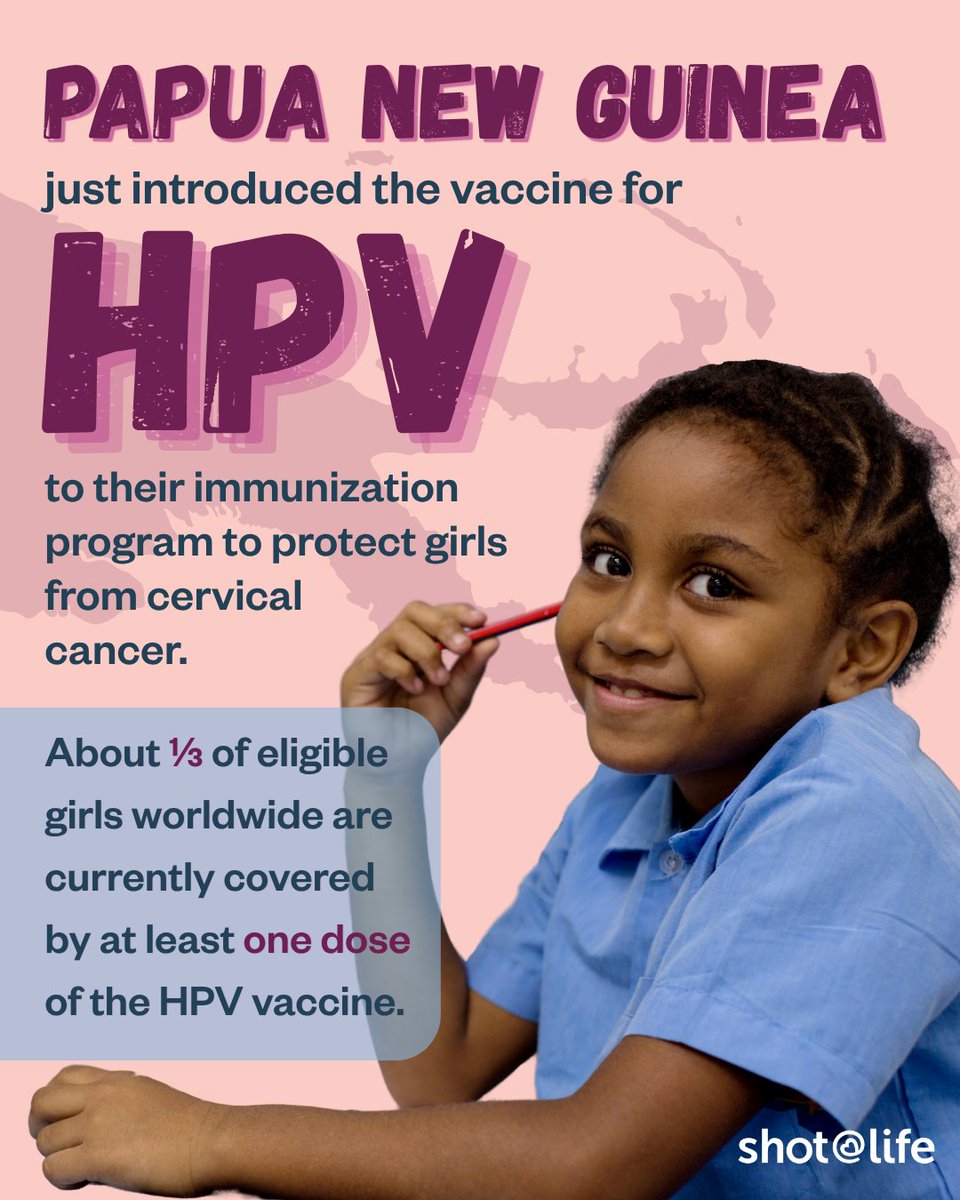 ShotAtLife's tweet photo. The HPV vaccine is a crucial line of defense in preventing cervical cancer, which currently kills about 350,000 women annually. By increasing access to vaccines and screening, we can drastically reduce the burden of this disease. https://t.co/fP4w3y7iBf