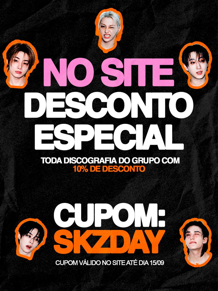 StoreKLine's tweet photo. HOJE NO ESCRITÓRIO K-LINE E NO SITE 🧡🌟

10% off em todo catálogo do skz no site usando cupom: SKZDAY 💕

No escritório diversos itens especiais do stray kids e claro a nachimbong a pronta-entrega 🥳

🔗 https://t.co/5H0aE6jNY1 https://t.co/VHZ4ug5oka