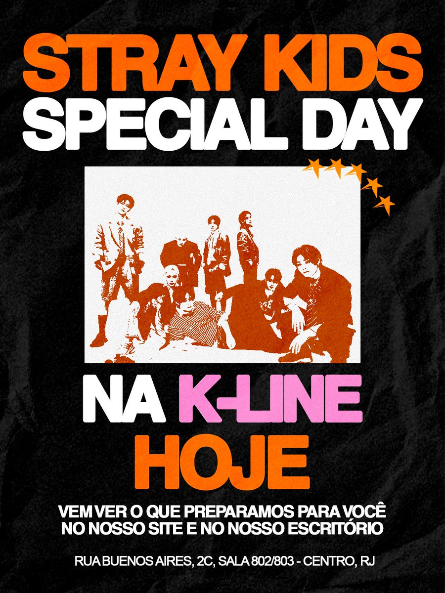 StoreKLine's tweet photo. HOJE NO ESCRITÓRIO K-LINE E NO SITE 🧡🌟

10% off em todo catálogo do skz no site usando cupom: SKZDAY 💕

No escritório diversos itens especiais do stray kids e claro a nachimbong a pronta-entrega 🥳

🔗 https://t.co/5H0aE6jNY1 https://t.co/VHZ4ug5oka