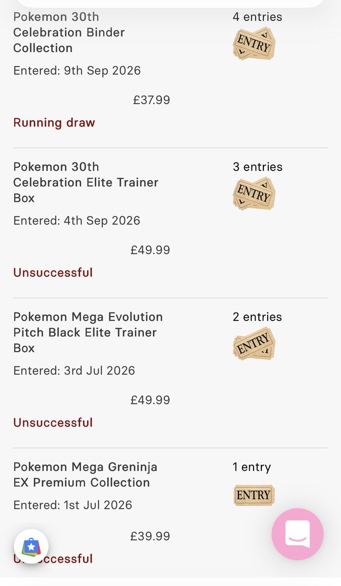 HorsfaII's tweet photo. @Chaos_Cards 5 Entries for the next one 💪 https://t.co/9zvIwSHntH