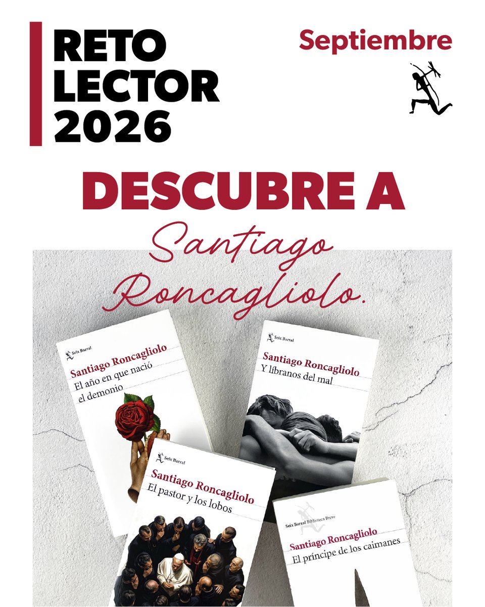 Seix_Barral's tweet photo. Este mes te invitamos a adentrarte en la obra de Santiago Roncagliolo y recorrer su trayectoria literaria coincidiendo con la publicación de ‘El pastor y los lobos’, su nueva novela.
#SantiagoRoncagliolo @twitroncagliolo #Elpastoryloslobos #retolector https://t.co/uiKEGcKbPP