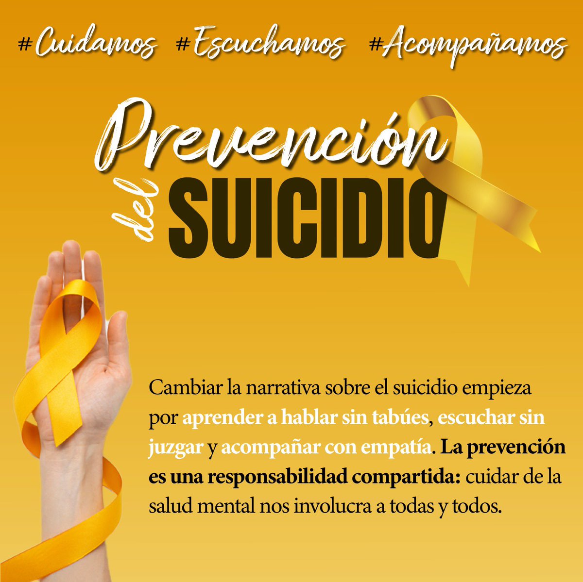 Gob_Guerrero's tweet photo. Reconocer las señales, escuchar sin juzgar y acompañar con empatía puede marcar una diferencia.
#Cuidamos #Escuchamos #Acompañamos #DíaDePrevenciónDelSuicidio https://t.co/mK7PAftthY
