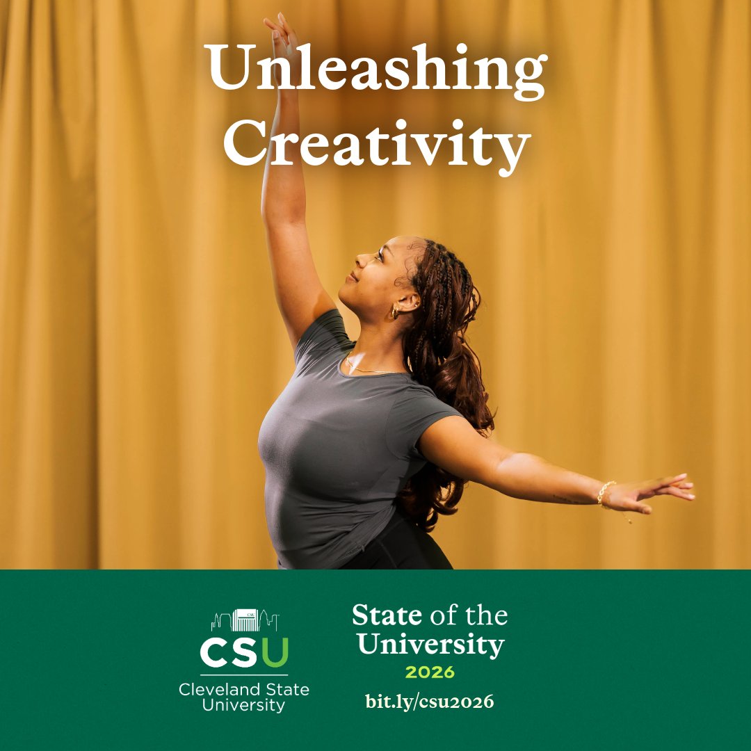 CSU_President's tweet photo. At CSU, our students bring their ideas to life. Entrepreneurs present their start-ups to experienced professionals. Filmmakers and actors collaborate on artistic visions. Researchers explore the boundaries of science. https://t.co/kQukbem2E3