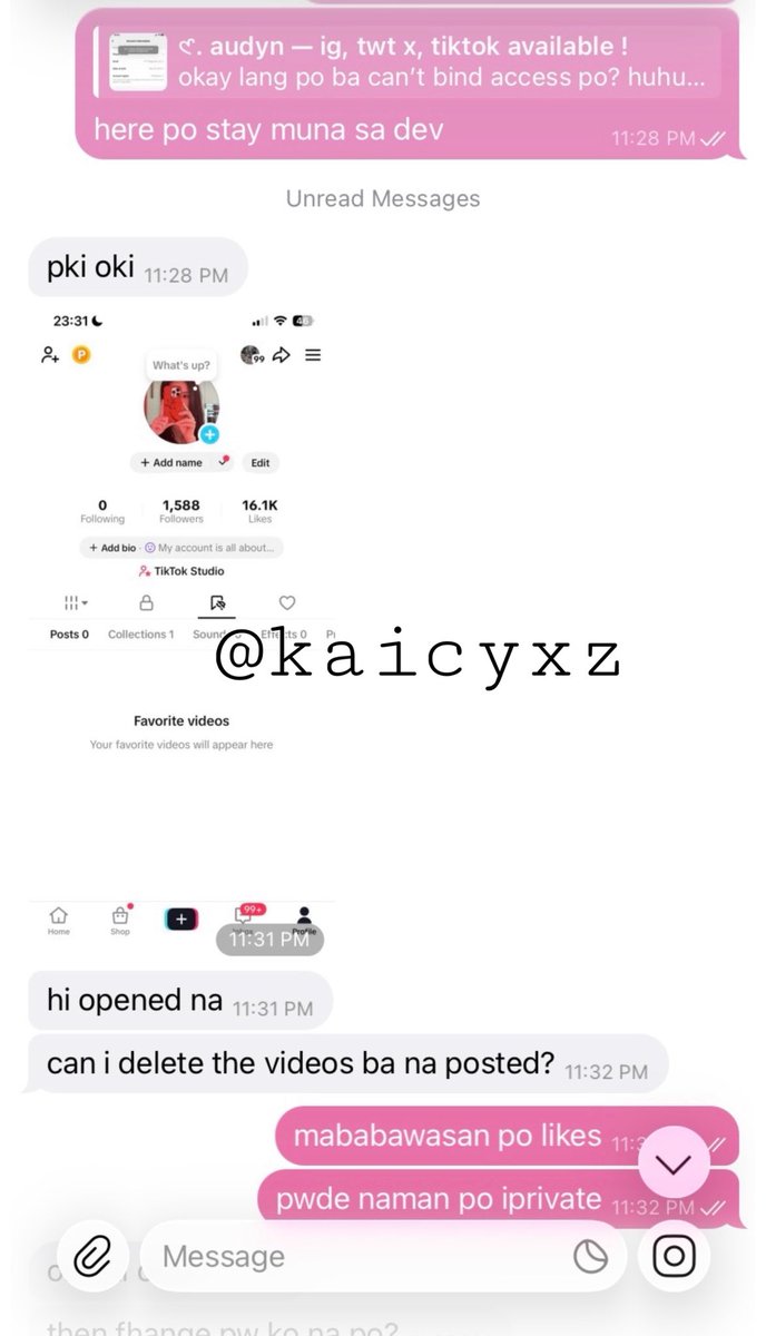 mriz827796's tweet photo. s0ld tiktok account, thank ü for trusting me ! 

selling tiktok, twitter x, and instagram accounts still have available, DM IF INTERESTED https://t.co/wLVgofIoIC
