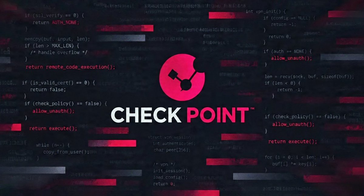 OffensiveLab's tweet photo. Check Point has patched two critical vulnerabilities in the way its firewall and management products handle VPN certificates. The company says both could allow an unauthenticated remote attacker to run code, but only "under specific conditions" that it has not described.

One flaw affects Check Point's Security Gateways, its firewall appliances. The other affects those gateways and the Security Management Server, the console used to configure them.

Check Point disclosed the flaws on September 9 in a notice to its customer community, and began delivering fixes the same day. The company says it found both itself and has no indication that either has been used in an attack.

The first flaw, CVE-2026-85102, is a failure to properly validate certificate trust during VPN negotiation. Its CVE record says an unauthenticated remote attacker may be able to run code on the Security Gateway.

The second, CVE-2026-85103, is a heap-based buffer overflow that happens while the product decodes the ASN.1 structure of a VPN certificate. Its record says an unauthenticated remote attacker may be able to run code on Quantum Security Management and Quantum Security Gateway systems.

Cybersecurity
Both records carry a CVSS score of 9.8. Check Point assigned the identifiers and the scores itself.

The two records give the same affected list:

R82.10 with Jumbo Hotfix Take 43 or below
R82 with Jumbo Hotfix Take 125 or below
R81.20 with Jumbo Hotfix Take 165 or below
Those are the versions the records mark as affected, not the versions that contain the fix. The list covers three Quantum branches and gives no version information for anything else.