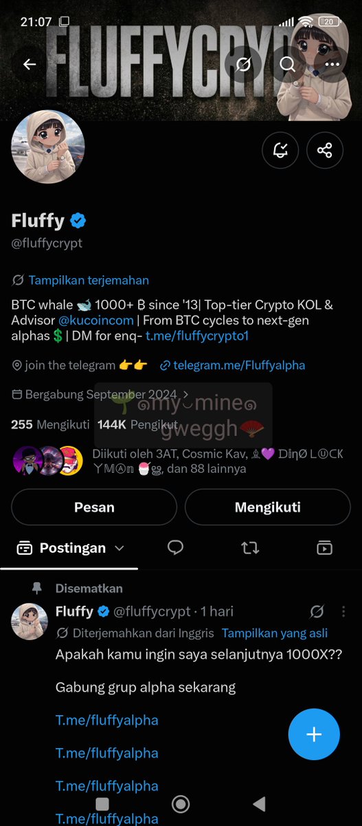 trxxciaa's tweet photo. @0xMrPinky @fluffycrypt You’re incredibly generous! ❤️

 8xjCUdSGFp7GKrck6usvvsv4HzFfK2cBZnR7vb98zB5f https://t.co/oMSaduJjH1