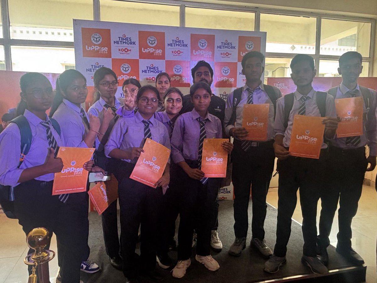 divit_45's tweet photo. Students at FGIET are showing incredible determination and creativity while presenting their brilliant concepts to top industry leaders and experts. #UPRise2026 https://t.co/rfU24D7WSw