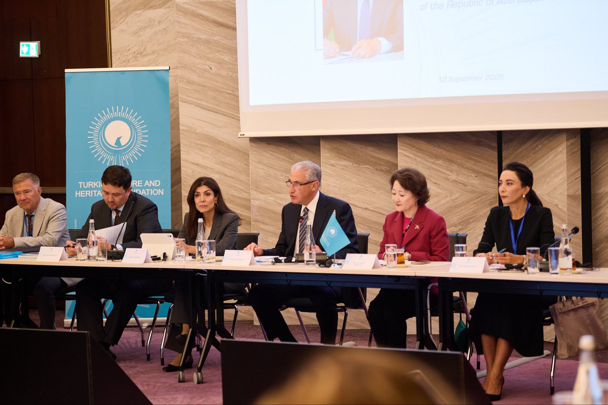 BakuClimateWeek's tweet photo. Day 4 | Roundtable 2: Cultural Heritage and Biodiversity Conservation in the Turkic Civilization: From Shared Traditions to Joint Action🌱

#BakuClimateActionWeek #ClimateWeek https://t.co/EVvhGuNHzA