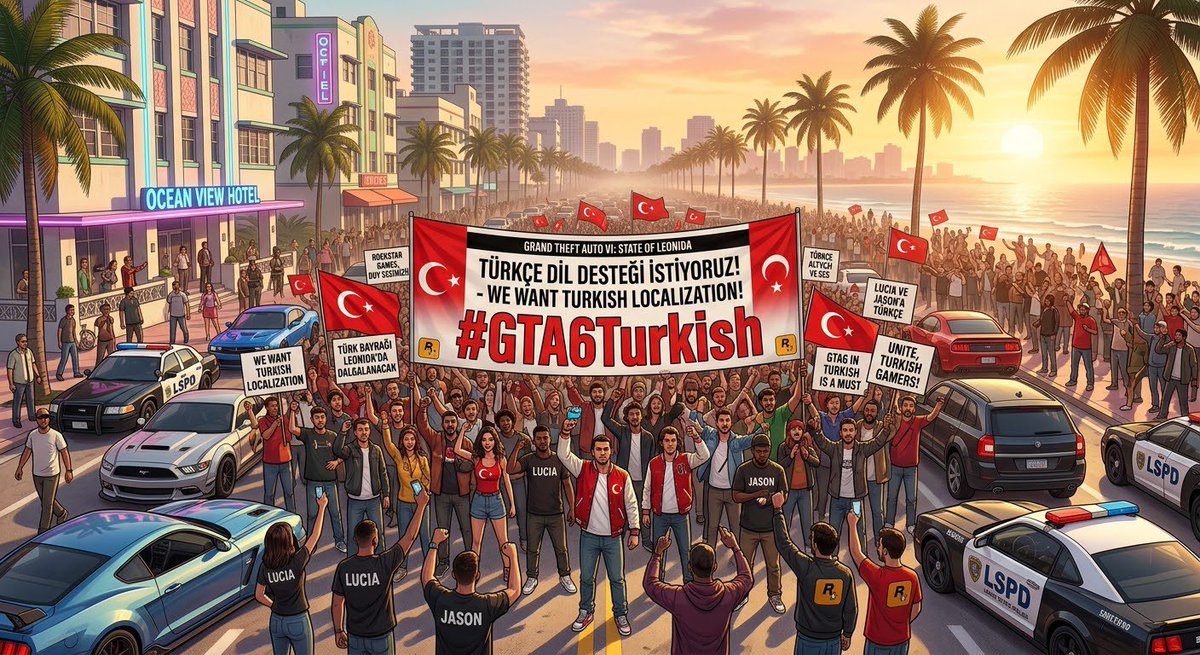 eaglaris's tweet photo. @RockstarGames #WeWantGTA6inTurkish #GTA6inTurkish #GTA6 @RockstarGames @TakeTwo @IGN https://t.co/bxyBADFdsv