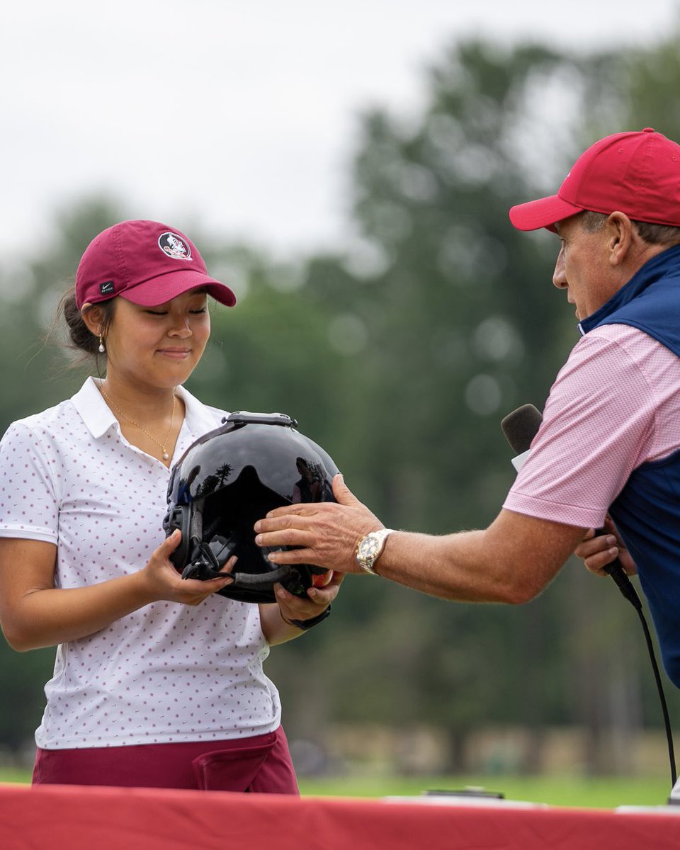 FSUGolf's tweet photo. One of the coolest trophies in all of college golf. 

@fohcollegiate https://t.co/WhbzgUHA1W
