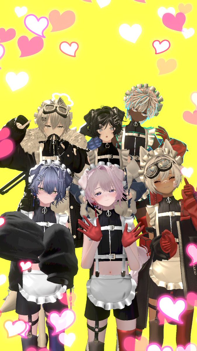 UDN_vrc's tweet photo. フレンドさんとBLVK Akina服集会行ってきました〜！#BLVKCollection https://t.co/1oiOtY69PZ