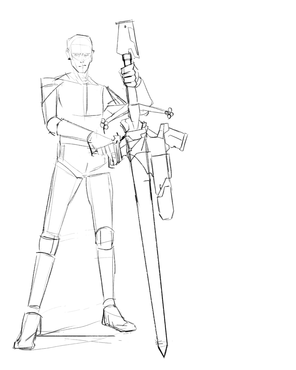 HermesQuinter16's tweet photo. Proceso de capas desde el boceto, composición, color  y renderización. https://t.co/YyXDT4kCWz