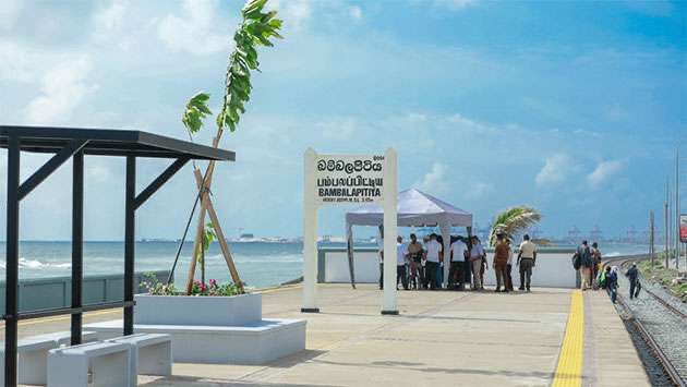 Jamz5251's tweet photo. State of the art Bambalapitiya Railway Station now open to the public!

The upgraded and modern Bambalapitiya Railway station was opened today under the government’s Clean Sri Lanka ‘Dream Destination’ program aiming to modernize Sri Lanka’s railway infrastructure. 

The railway station was opened by PM Harini Amarasuriya and Deputy Minister of Urban Development Eranga  Gunasekara and the President of the Dawoodi Bohra Community in Sri Lanka Ibrahim Bhaisaheb Zaini. 

The upgrade of the Railway Station received financial support of upto Rs.60 million from the Dawoodi Bohra Community and it was constructed under the guidance of the Ministry of Transport, Highways and Urban Development, with direct supervision from the Sri Lanka Railways Department