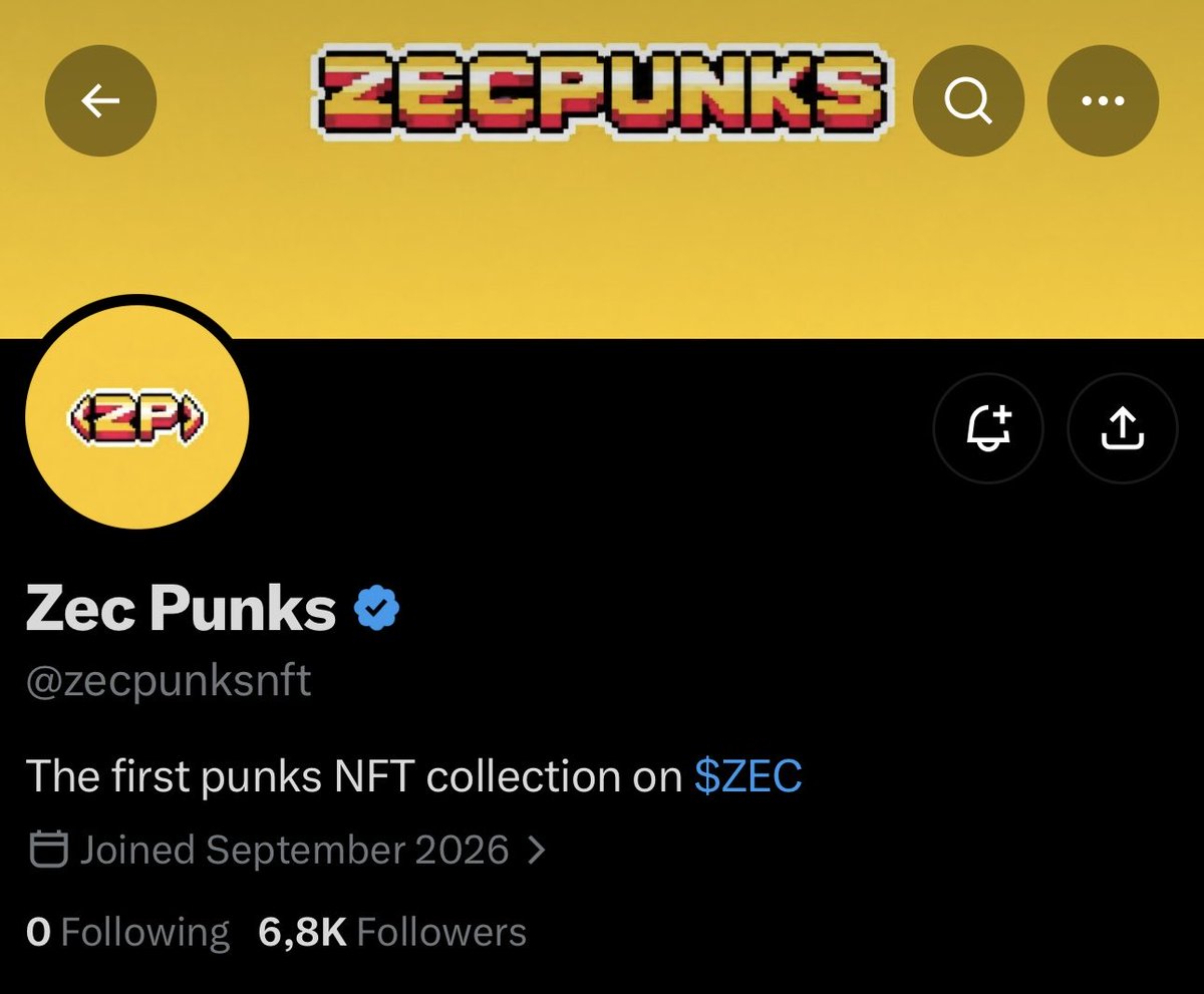 Ordinalsnfts_'s tweet photo. Next NFT is coming ZEC - @zecpunksnft 

Locked GTD for X and Discord

• Low supply: 1,555

There aren't many NFTs being built on Zec, as far as I know, Zec Punks is the third project.

- First NFT Zec Bit -> $700
- Zec Inscription Scam🙂

Hopefully Zec Punks will cook https://t.co/uz0CcE14KG