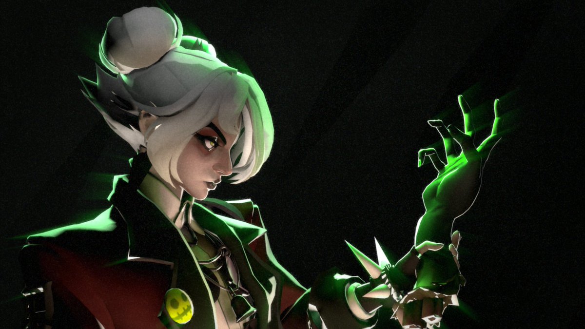 CyanPlastic's tweet photo. A Deadlock Graves render, using a blender shader by elagrimm! https://t.co/Vbyl3Mi773