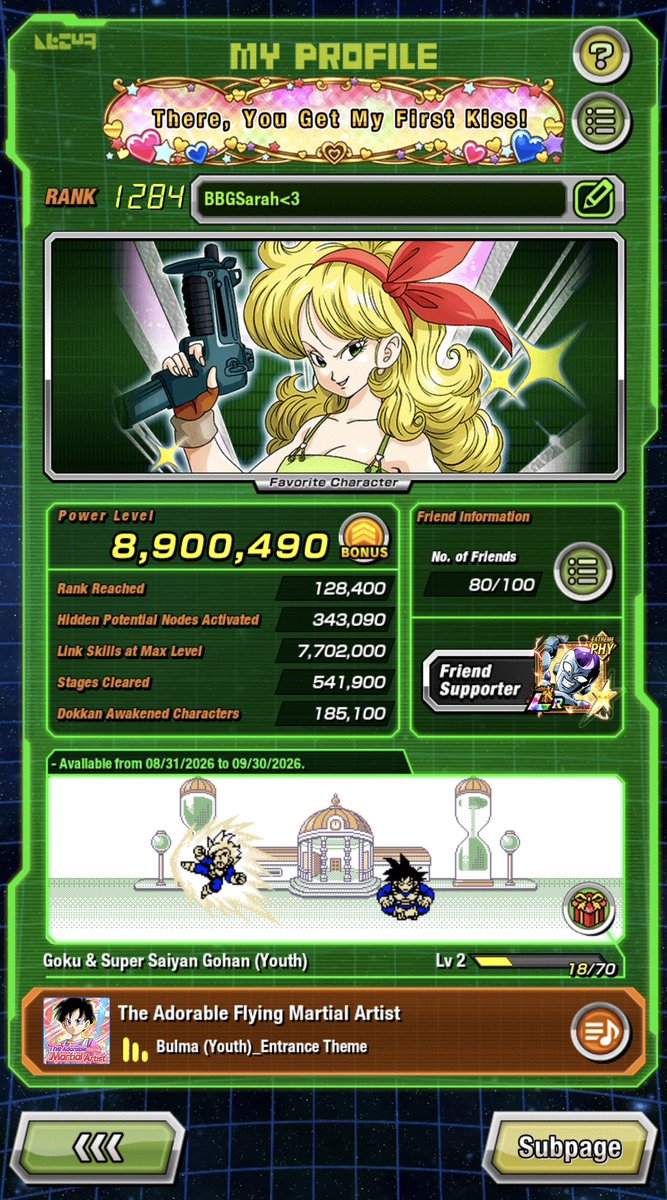 CxtieSarah's tweet photo. The names Sarah, and I like playing Dokkan 🤭 https://t.co/GKPO8qsGRK