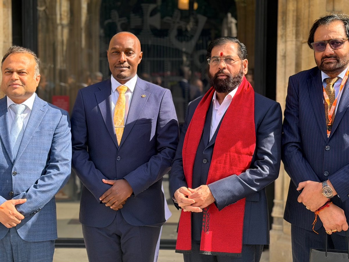EngJonard's tweet photo. Following our discussions on AI policy and sovereignty, Lord Uday Nagaraju hosted me at the UK Parliament, where I had the opportunity to tour the parliamentary chambers and sit in the House of Lords to observe ongoing proceedings.

During the visit, I also had the pleasure of meeting Shri Eknath Shinde, Deputy Chief Minister of Maharashtra State, India.

Such engagements are important as Uganda continues to build international partnerships that can support our ambition to harness STI as a driver of economic transformation.
