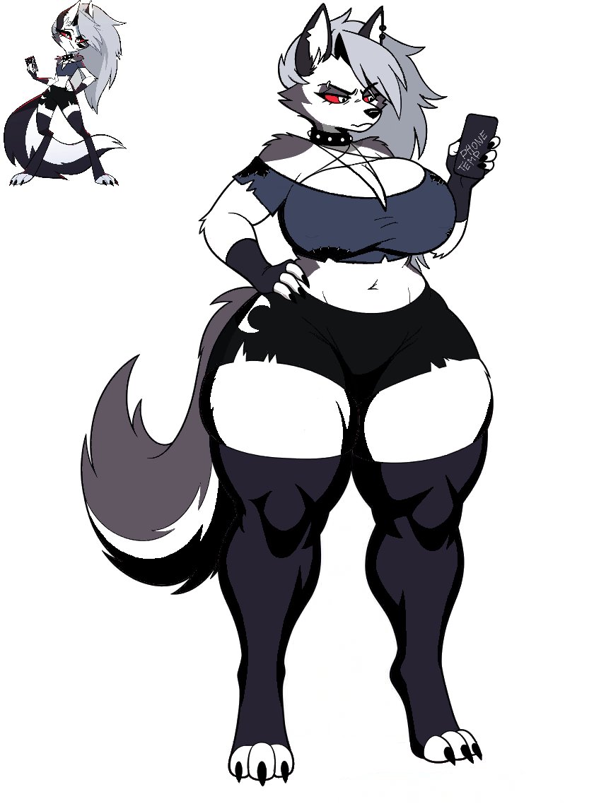 SomeFluffyFurry's tweet photo. Thick Thighs saves Lives... But when it comes to Loona, she will Crush your skull between her thighs.

...But that aside, i finished drawing MY NUMBER 1 FAVORITE CHARACTER. i even did 2 different versions, The normal ones with normal shadows/shading, and pure black shadows, enjoy https://t.co/DKEim0bXe6