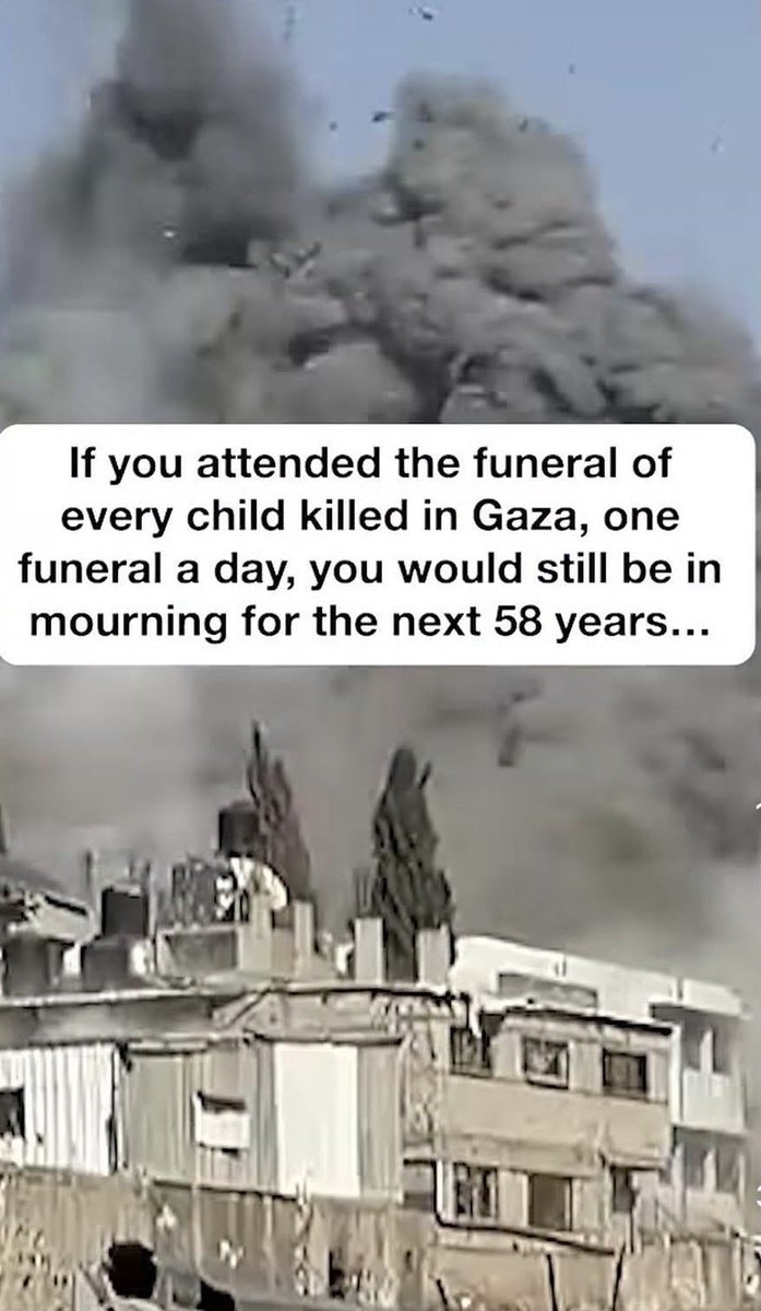 JamesMelville's tweet photo. Absolutely horrendous statistic. 

More than 21,000 Palestinian children have been reported killed in Gaza since October 2023. https://t.co/jllscpgjUh
