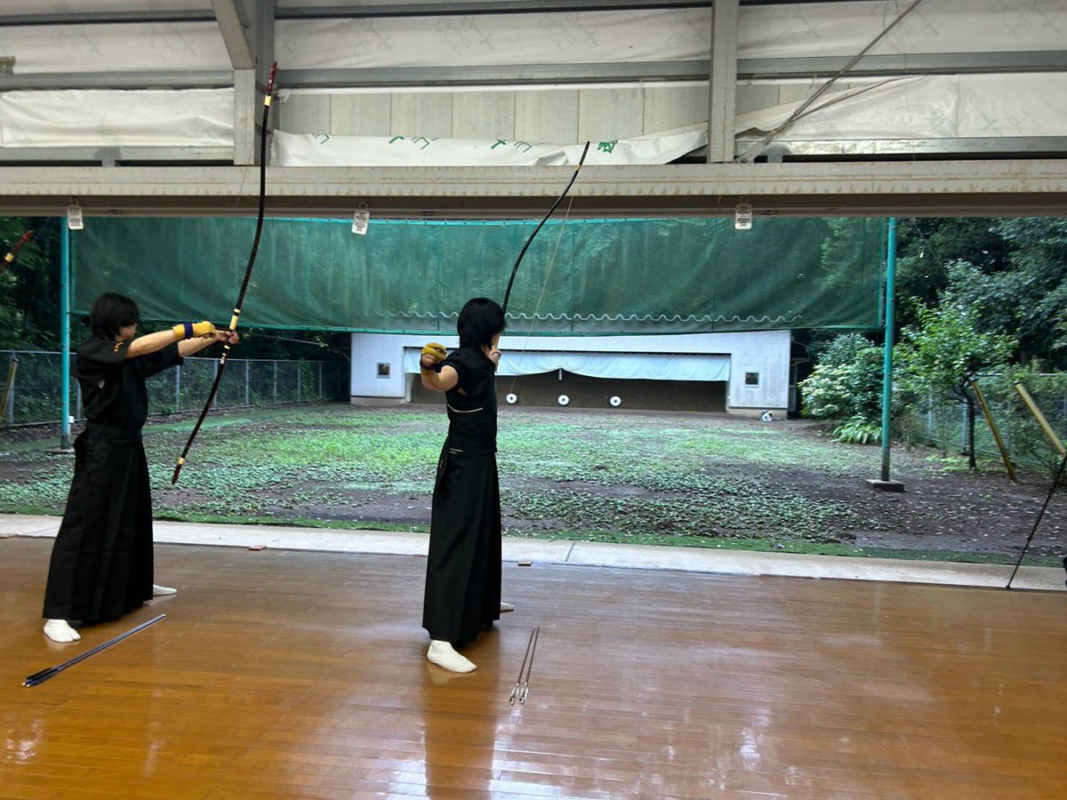 CGU_kyudo_team's tweet photo. 9月10日(木)はオンラインにて
練習試合でした。
結果
男子
中央学院大学 49中
日本工業大学 67中
日本工業大学の勝利
女子
中央学院大学 25中-1中
日本工業大学 25中-2中
同中競射の結果、日本工業大学の勝利
練習試合ありがとうございました!
#弓道
#中央学院大学
#CGU https://t.co/Y2dULxXf4o
